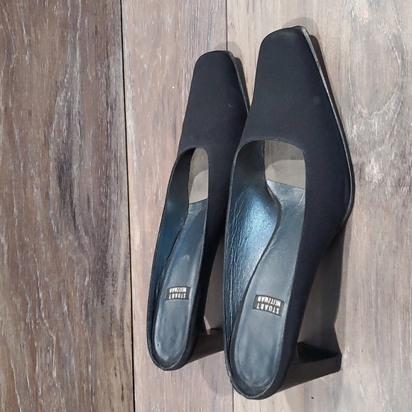 Stuart Weitzman Womens square toe dress heels sz 6.5B shoes - Picture 2 of 11